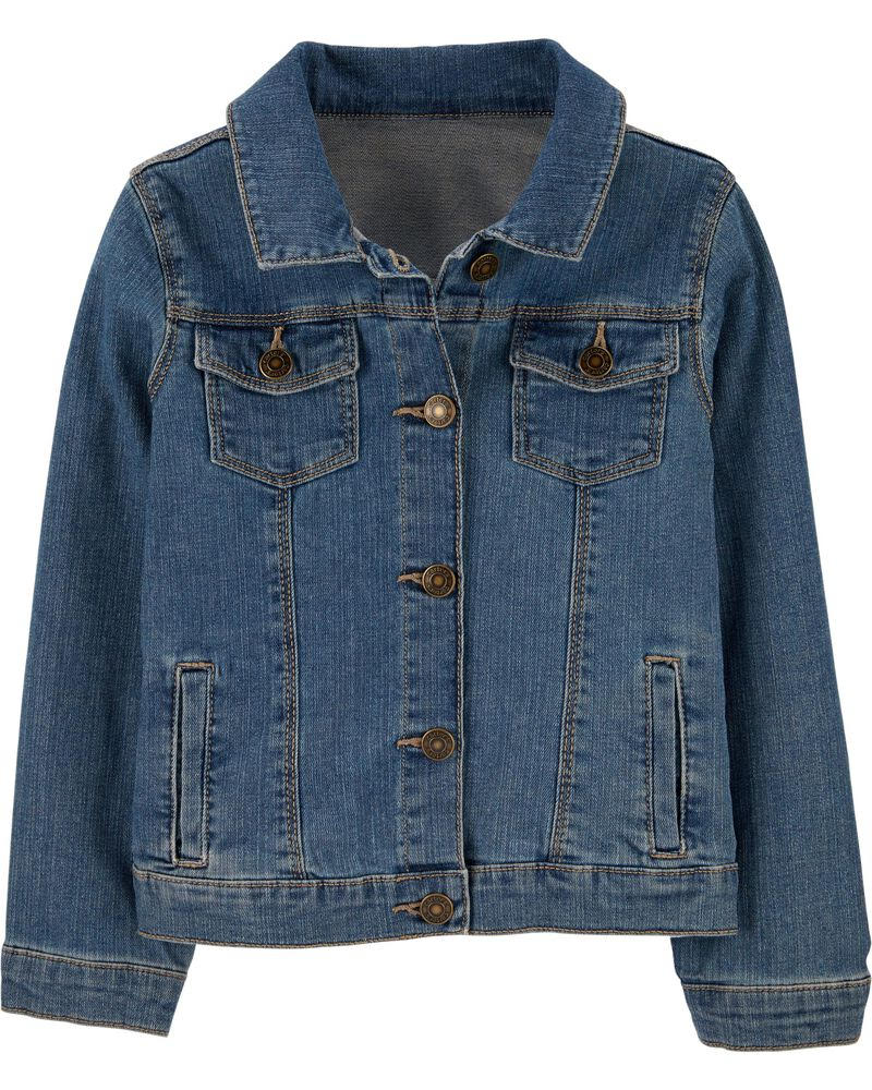 Hope Jeans girls gold embellished LOVE jean jacket 6 – Makenna's Threads